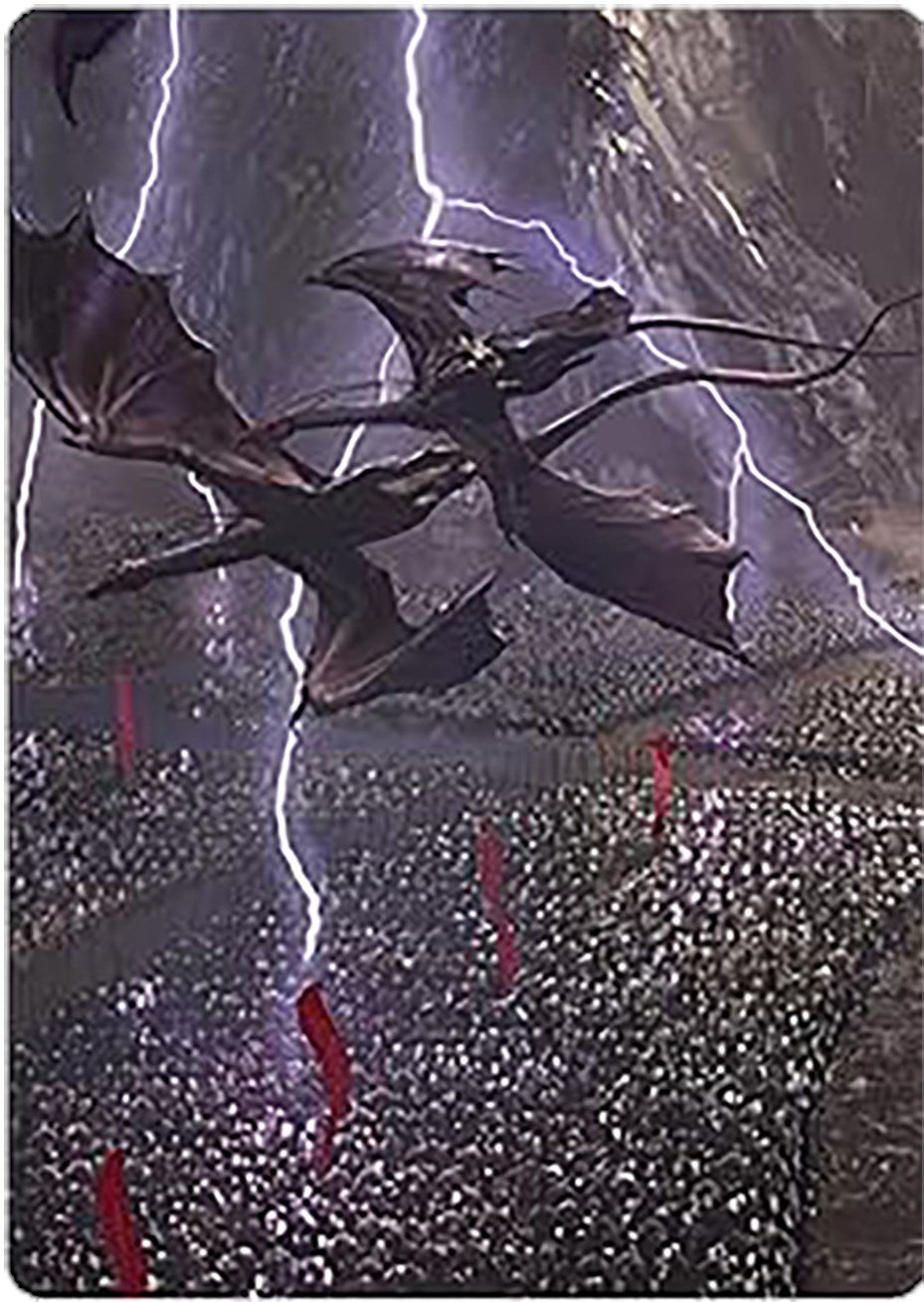 Mordor on the March Art Card [The Lord of the Rings: Tales of Middle-earth Art Series] | Tables and Towers