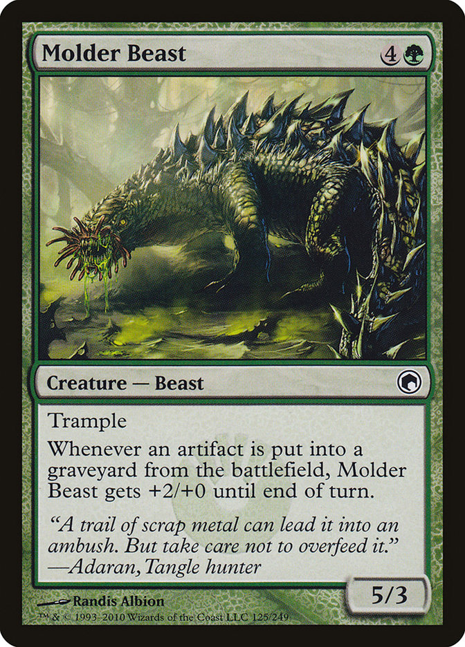 Molder Beast [Scars of Mirrodin] | Tables and Towers