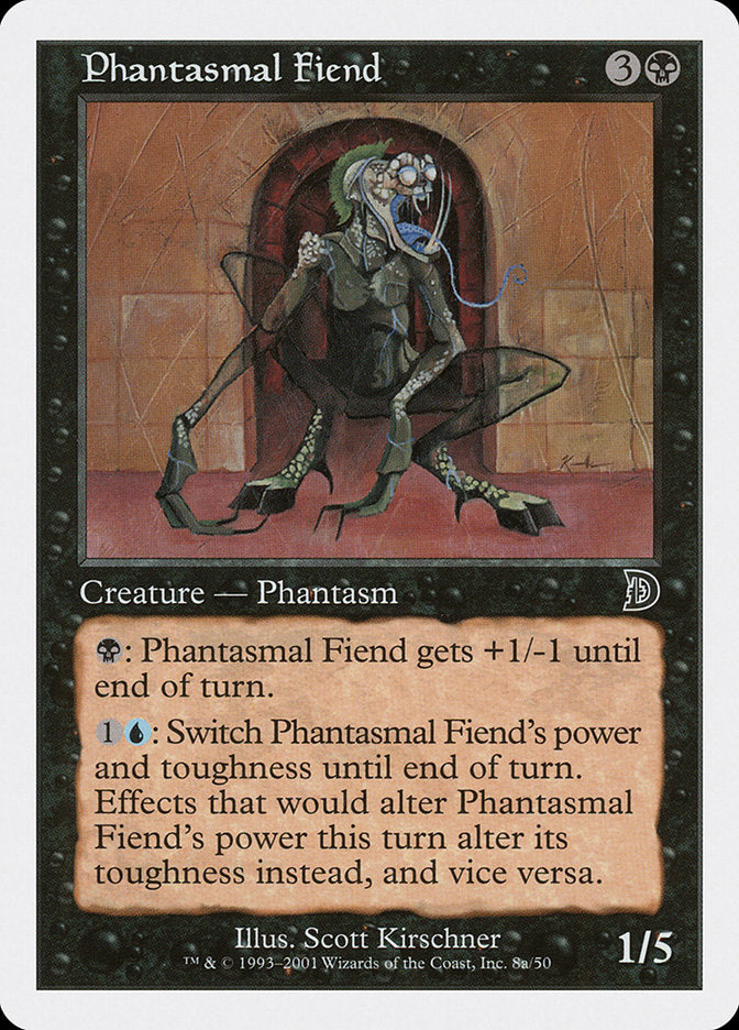 Phantasmal Fiend (Standing) [Deckmasters] | Tables and Towers