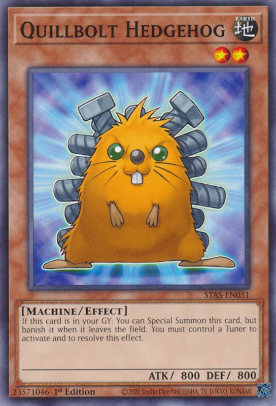 Quillbolt Hedgehog [STAS-EN031] Common | Tables and Towers