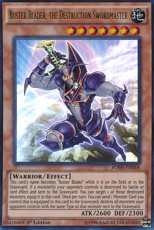 Buster Blader, the Destruction Swordmaster [BOSH-EN018] Ultra Rare | Tables and Towers