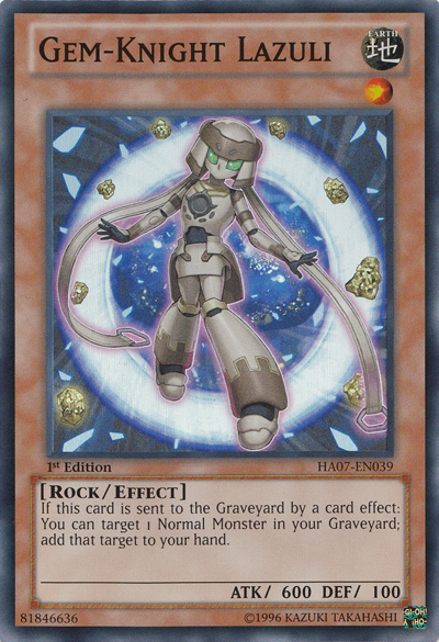 Gem-Knight Lazuli [HA07-EN039] Super Rare | Tables and Towers