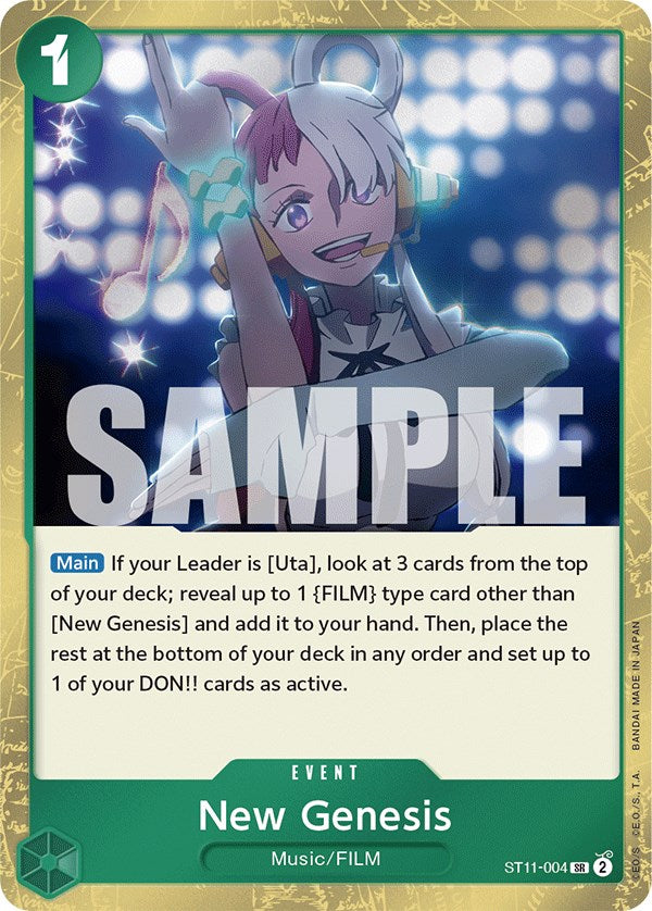 New Genesis [Starter Deck: Uta] | Tables and Towers