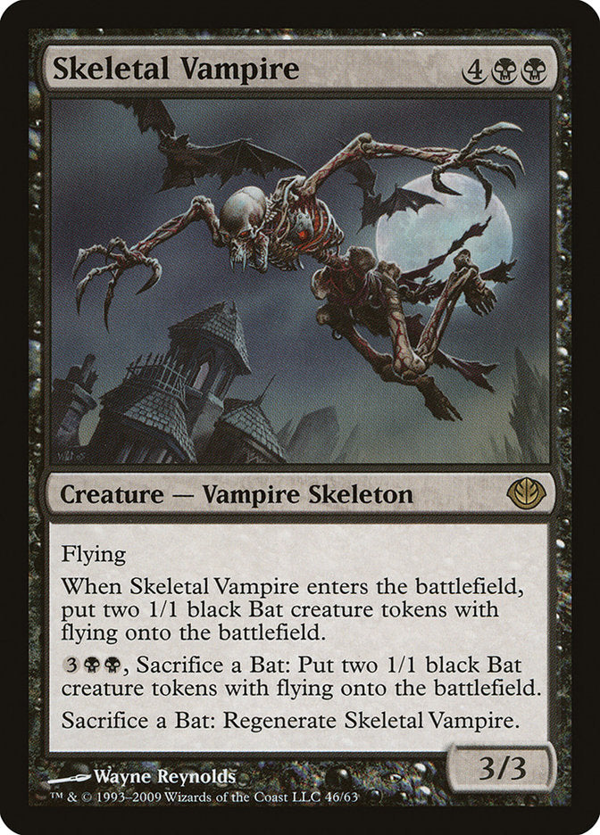 Skeletal Vampire [Duel Decks: Garruk vs. Liliana] | Tables and Towers