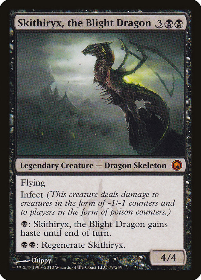 Skithiryx, the Blight Dragon [Scars of Mirrodin] | Tables and Towers