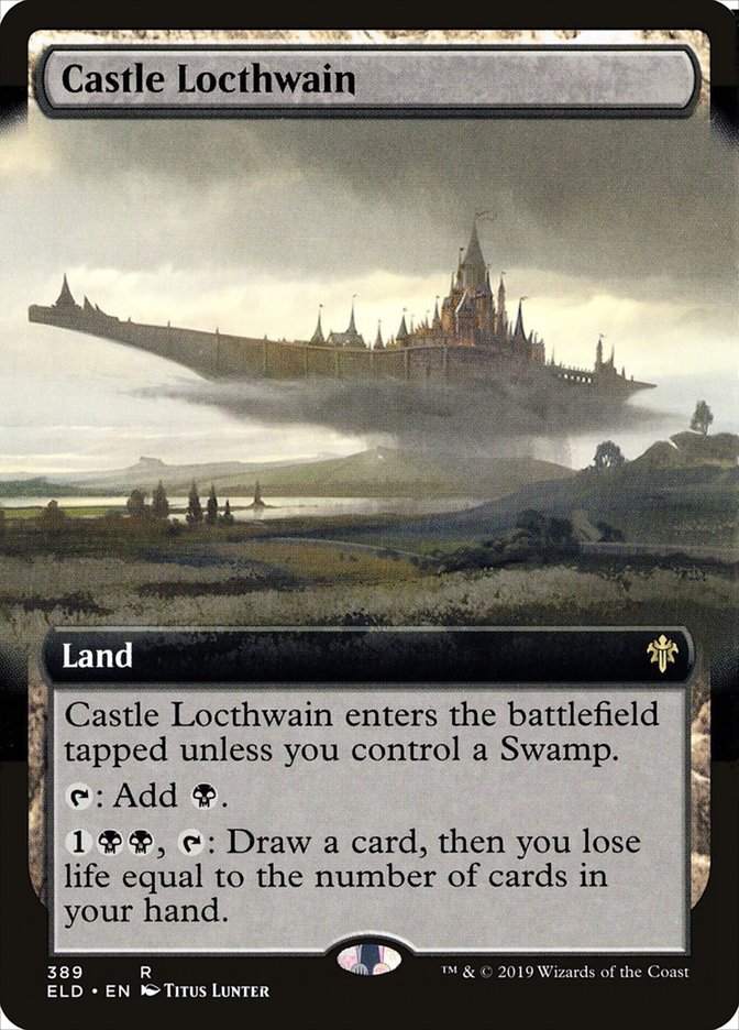 Castle Locthwain (Extended Art) [Throne of Eldraine] | Tables and Towers