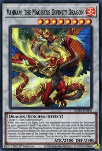 Vahram, the Magistus Divinity Dragon [GEIM-EN006] Super Rare | Tables and Towers