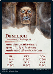 Demilich Art Card [Dungeons & Dragons: Adventures in the Forgotten Realms Art Series] | Tables and Towers