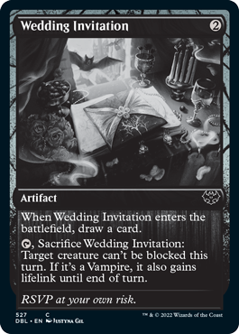 Wedding Invitation [Innistrad: Double Feature] | Tables and Towers