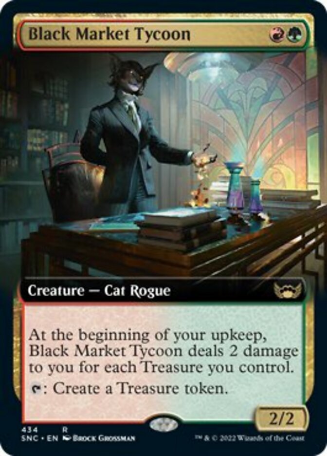 Black Market Tycoon (Extended Art) [Streets of New Capenna] | Tables and Towers