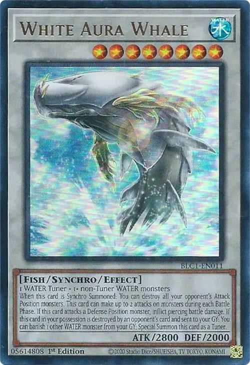 White Aura Whale [BLC1-EN011] Ultra Rare | Tables and Towers