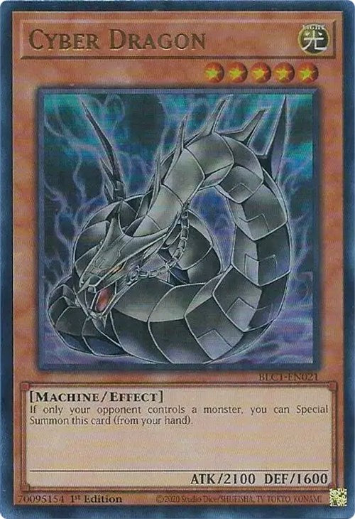 Cyber Dragon (Alternate Art) [BLC1-EN021] Ultra Rare | Tables and Towers