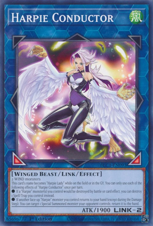 Harpie Conductor [BLC1-EN093] Common | Tables and Towers