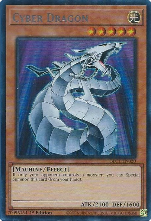 Cyber Dragon (Silver) [BLC1-EN020] Ultra Rare | Tables and Towers