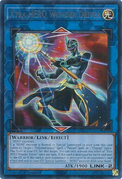 Xtra HERO Wonder Driver (Silver) [BLC1-EN031] Ultra Rare | Tables and Towers