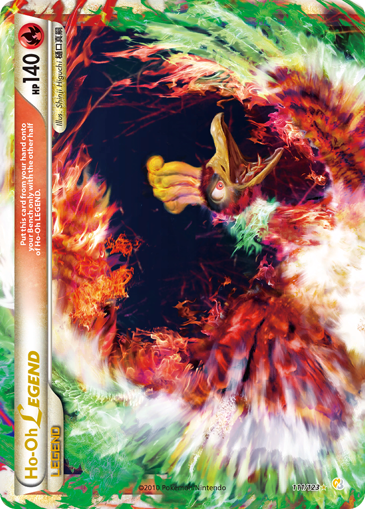 Ho-Oh LEGEND (111/123) [HeartGold & SoulSilver: Base Set] | Tables and Towers