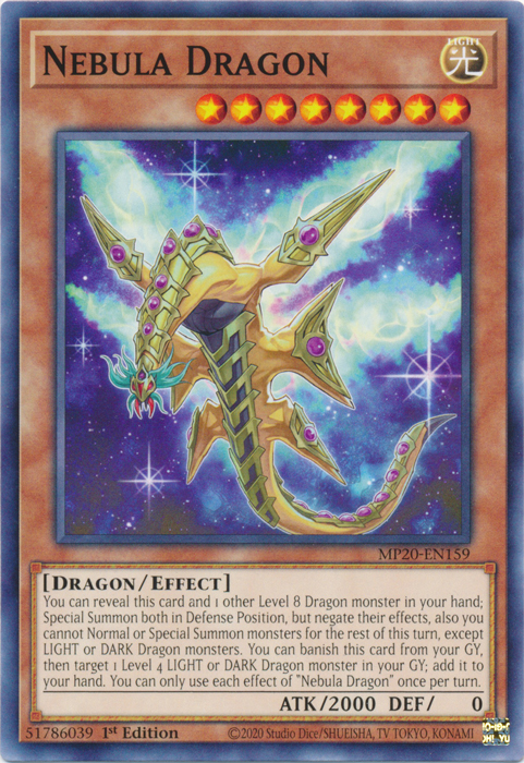 Nebula Dragon [MP20-EN159] Common | Tables and Towers