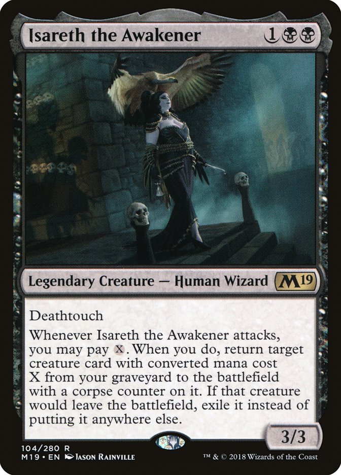 Isareth the Awakener [Core Set 2019] | Tables and Towers