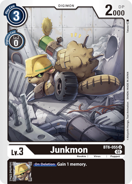 Junkmon [BT6-055] [Double Diamond] | Tables and Towers