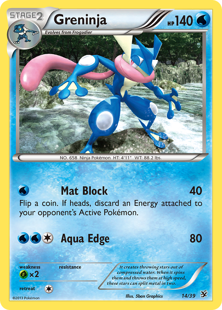 Greninja (14/39) [XY: Kalos Starter Set] | Tables and Towers