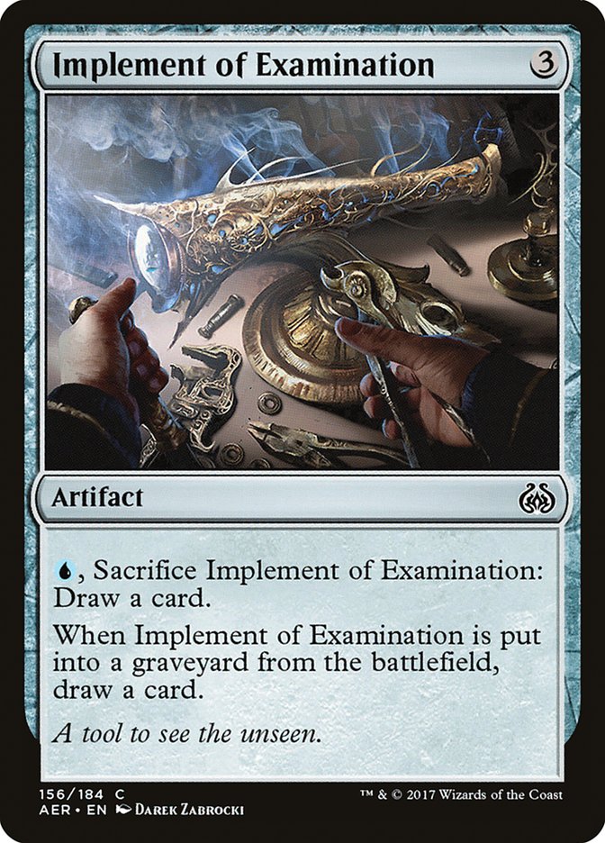 Implement of Examination [Aether Revolt] | Tables and Towers