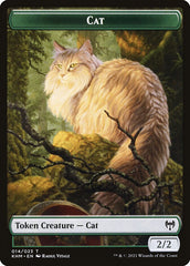 Treasure // Cat Double-Sided Token [Kaldheim Tokens] | Tables and Towers