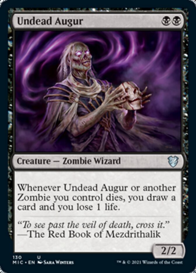 Undead Augur [Innistrad: Midnight Hunt Commander] | Tables and Towers