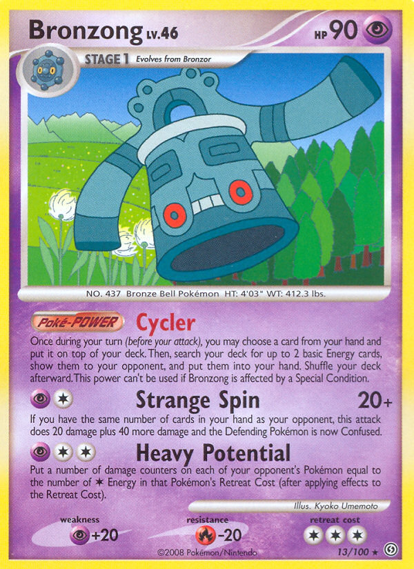 Bronzong (13/100) [Diamond & Pearl: Stormfront] | Tables and Towers