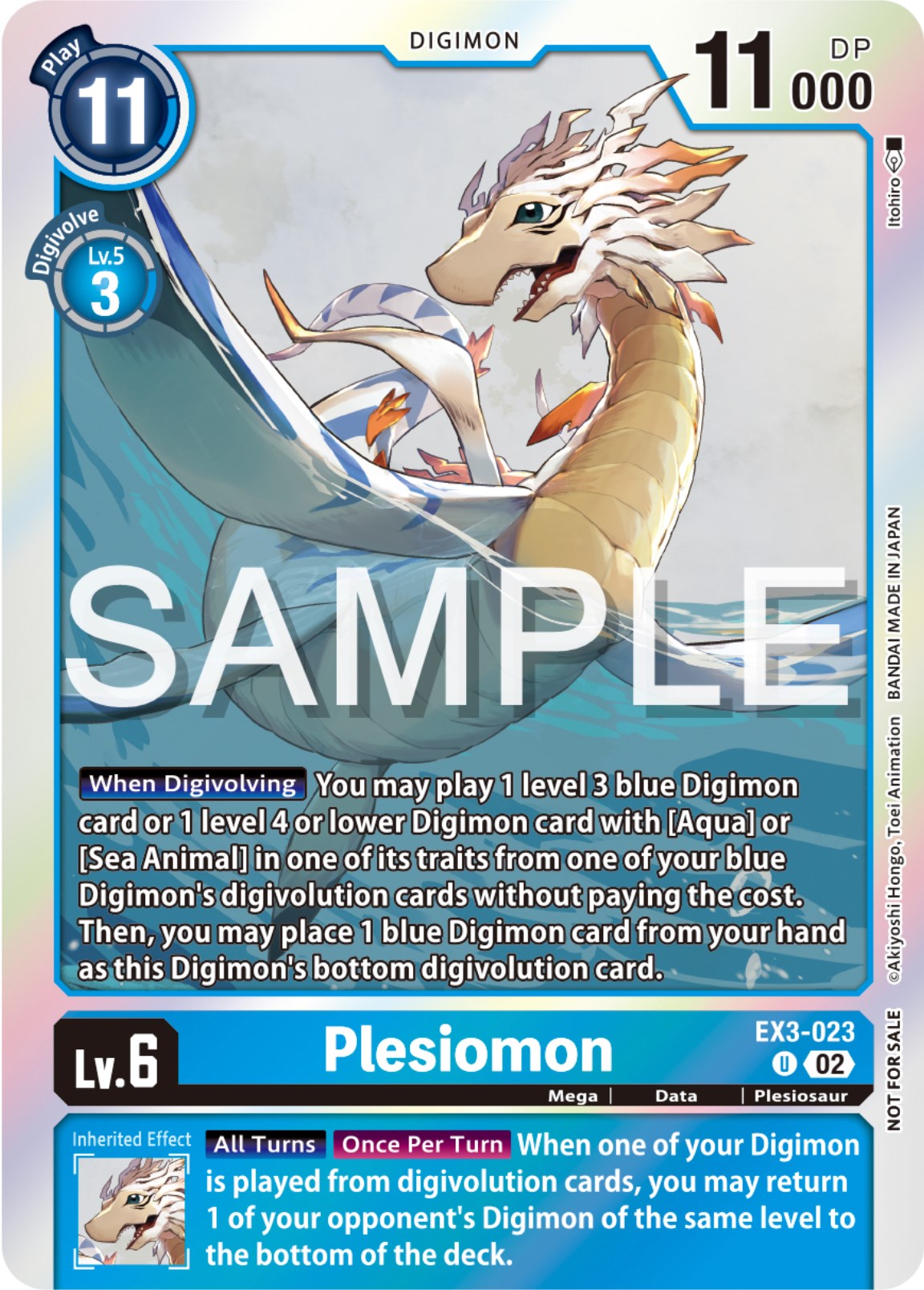 Plesiomon [EX3-023] (Event Pack 6) [Draconic Roar Promos] | Tables and Towers