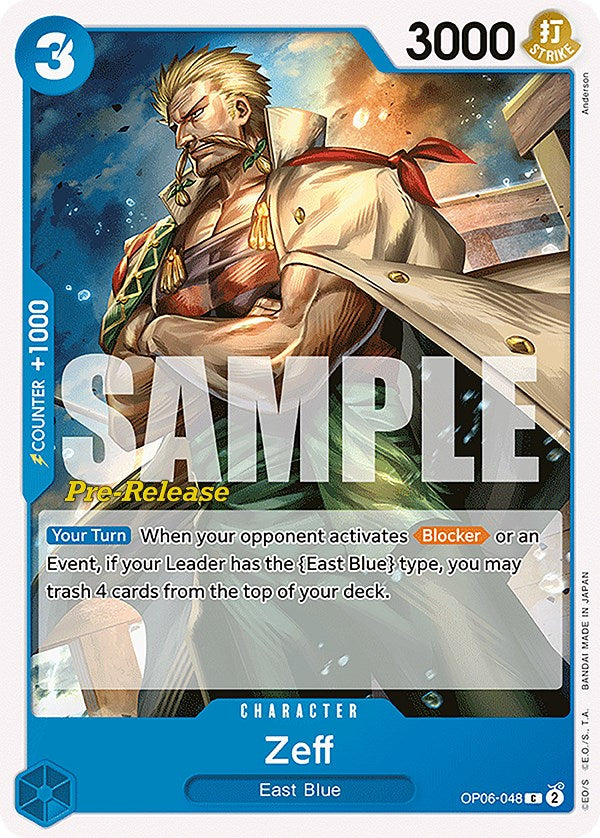 Zeff [Wings of the Captain Pre-Release Cards] | Tables and Towers