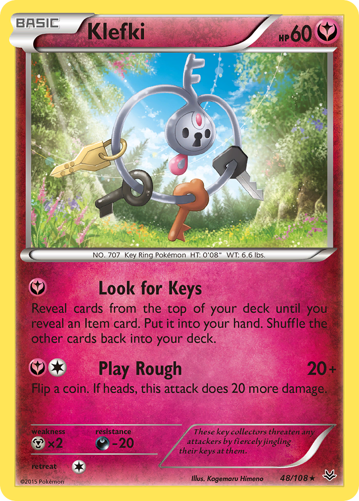 Klefki (48/108) [XY: Roaring Skies] | Tables and Towers