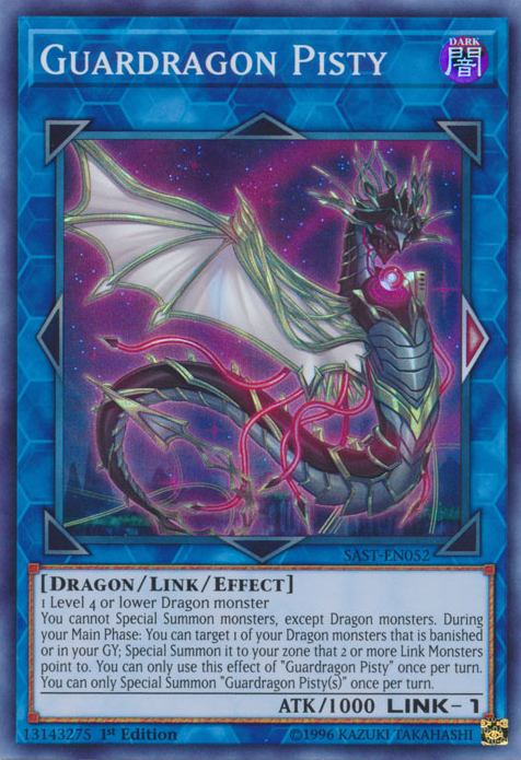 Guardragon Pisty [SAST-EN052] Super Rare | Tables and Towers