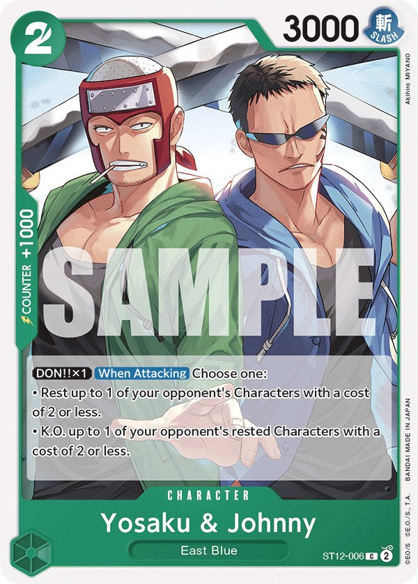 Yosaku & Johnny [Starter Deck: Zoro and Sanji] | Tables and Towers