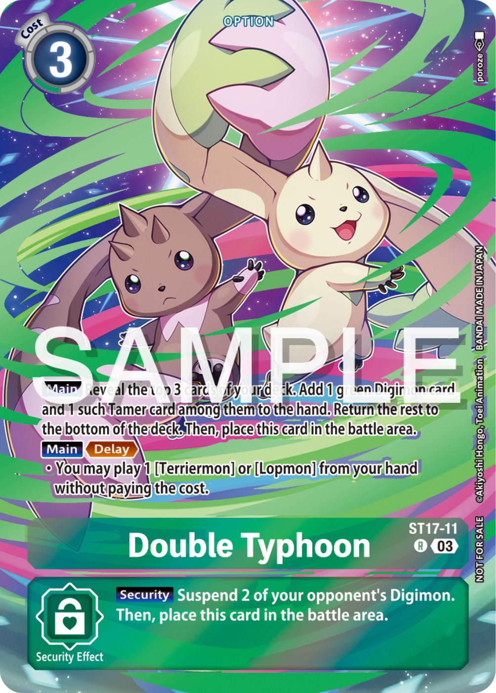 Double Typhoon [ST17-11] (Spring Break Event 2024) [Starter Deck: Double Typhoon Advanced Deck Set Promos] | Tables and Towers