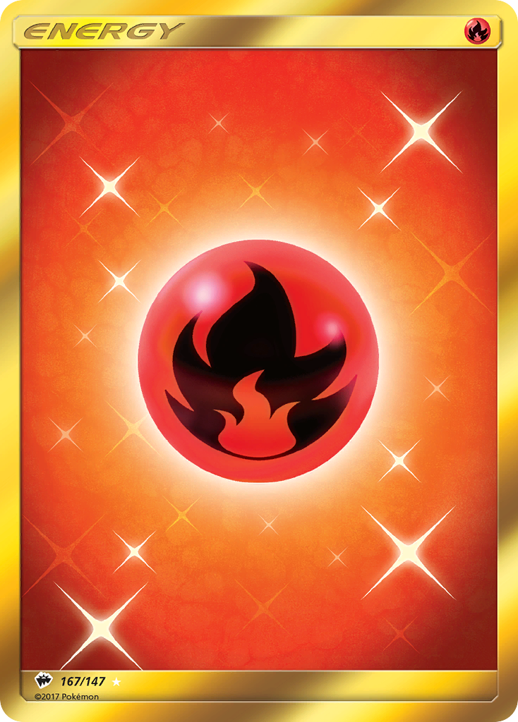 Fire Energy (167/147) [Sun & Moon: Burning Shadows] | Tables and Towers