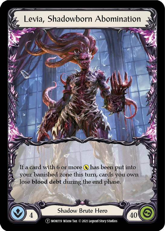 Levia, Shadowborn Abomination // Levia [U-MON119 // U-MON120] (Monarch Unlimited)  Unlimited Normal | Tables and Towers