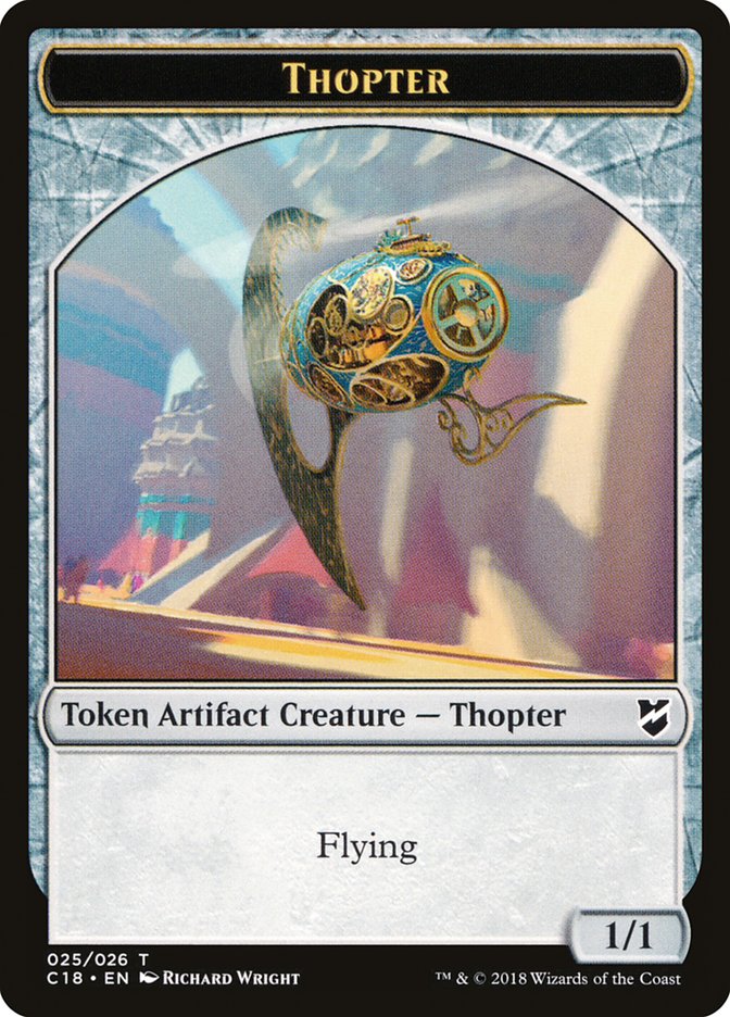 Thopter Token (025/026) [Commander 2018 Tokens] | Tables and Towers