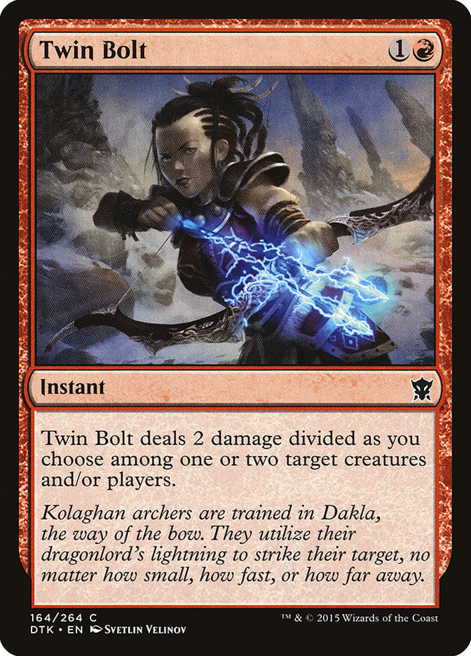 Twin Bolt [Dragons of Tarkir] | Tables and Towers