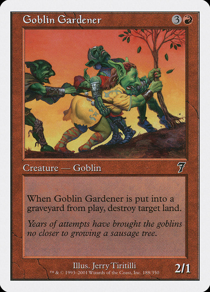 Goblin Gardener [Seventh Edition] | Tables and Towers