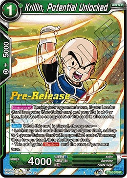 Krillin, Potential Unlocked (BT10-070) [Rise of the Unison Warrior Prerelease Promos] | Tables and Towers