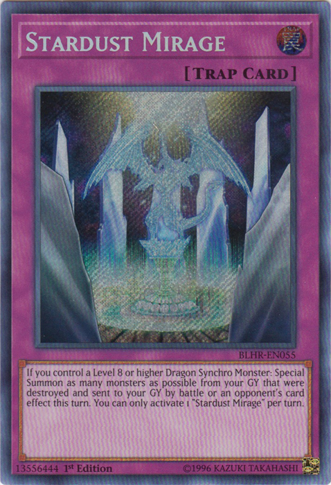 Stardust Mirage [BLHR-EN055] Secret Rare | Tables and Towers