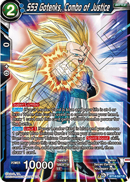 SS3 Gotenks, Combo of Justice (BT14-047) [Cross Spirits] | Tables and Towers