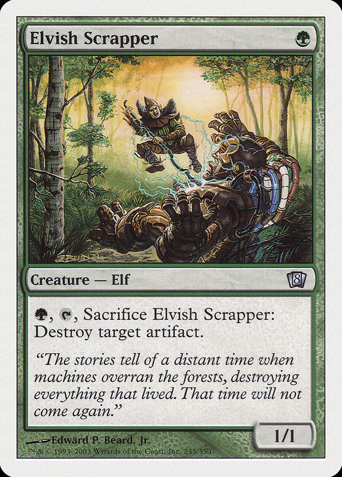 Elvish Scrapper [Eighth Edition] | Tables and Towers