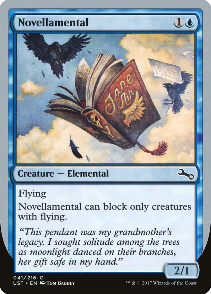 Novellamental ("This pendant was...") [Unstable] | Tables and Towers