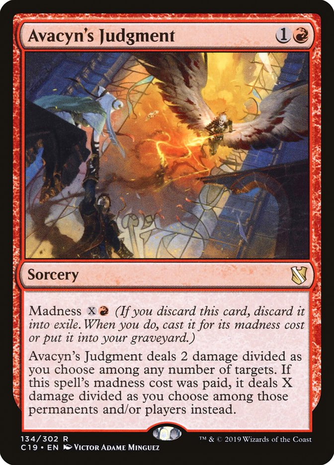 Avacyn's Judgment [Commander 2019] | Tables and Towers