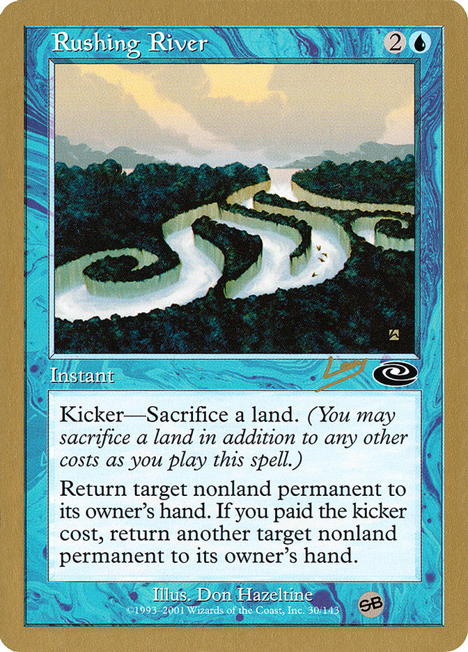 Rushing River (Raphael Levy) (SB) [World Championship Decks 2002] | Tables and Towers