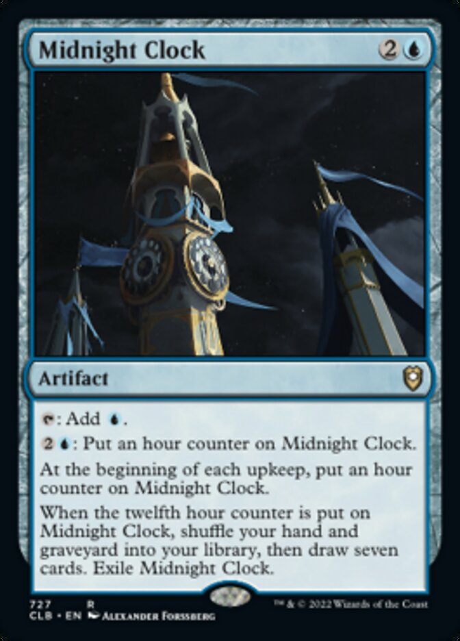 Midnight Clock [Commander Legends: Battle for Baldur's Gate] | Tables and Towers