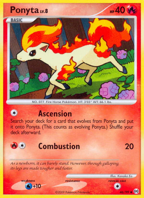 Ponyta (46/99) [Platinum: Arceus] | Tables and Towers