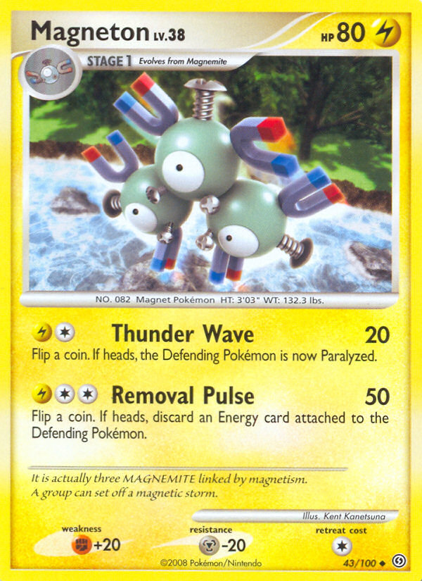 Magneton (43/100) [Diamond & Pearl: Stormfront] | Tables and Towers