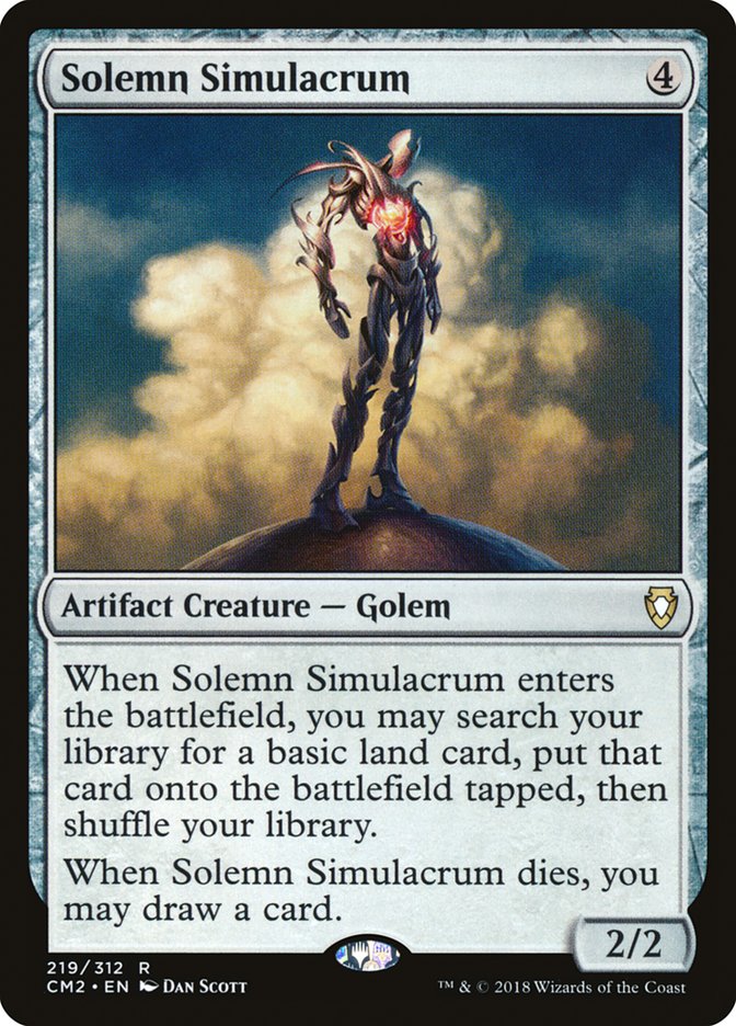 Solemn Simulacrum (219/312) [Commander Anthology Volume II] | Tables and Towers